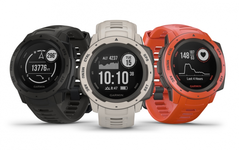 Garmin Instinct GPS Watch Packs Everything You Need For Outdoor Adventures