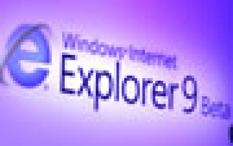 Microsoft Launches Internet Explorer 9 Beta
