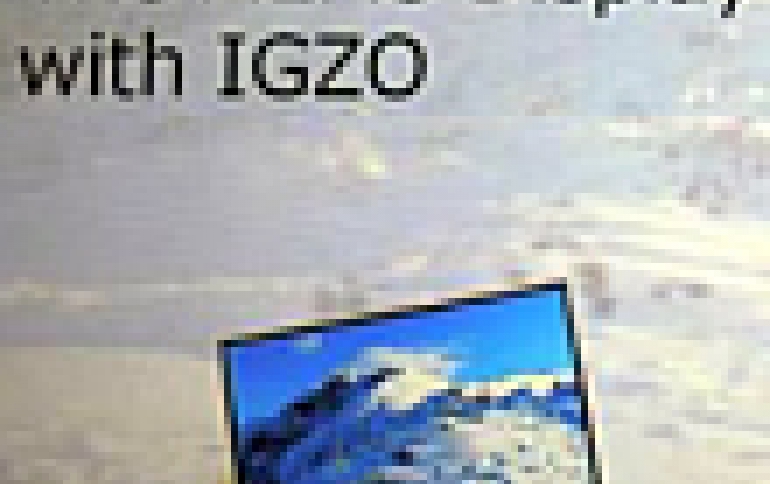 Sharp Pushes Back Production Of Energy-efficient MEMS-IGZO Displays