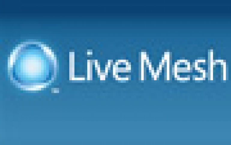 Microsoft Links Data on PCs and Mobile Devices in "Live Mesh"