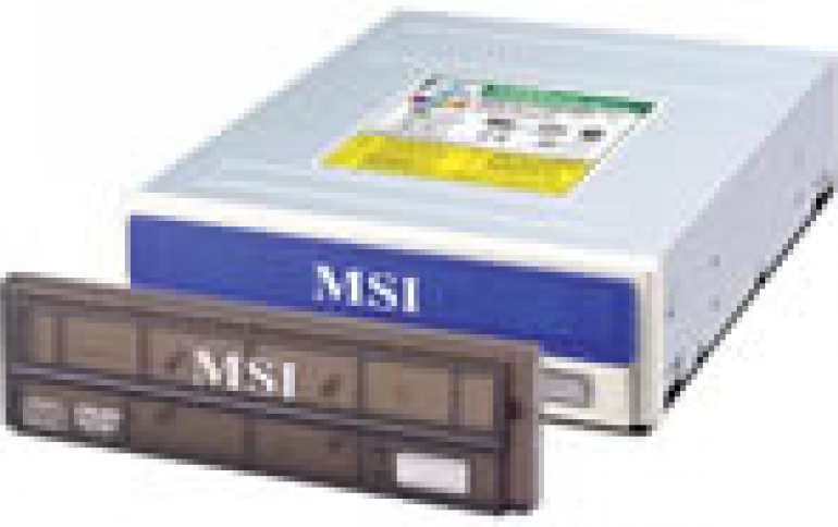 MSI releases 52x CD-RW/DVD combo drive