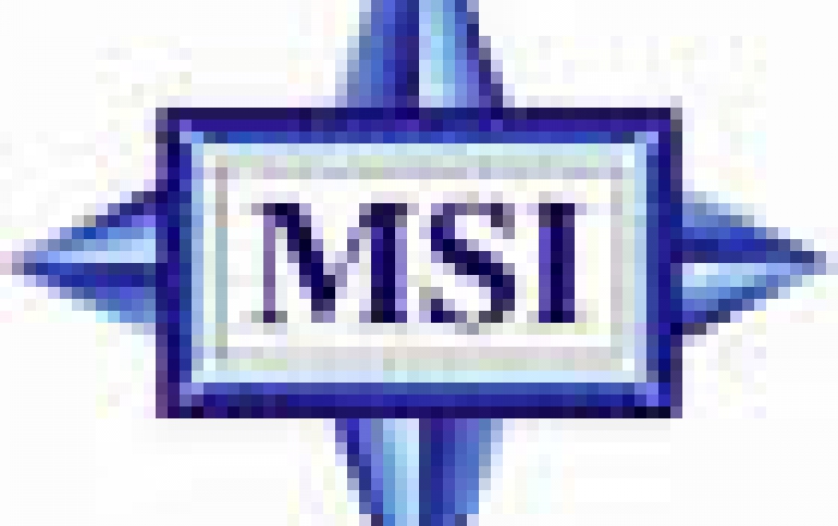 MSI NX6600 series on PCI Express