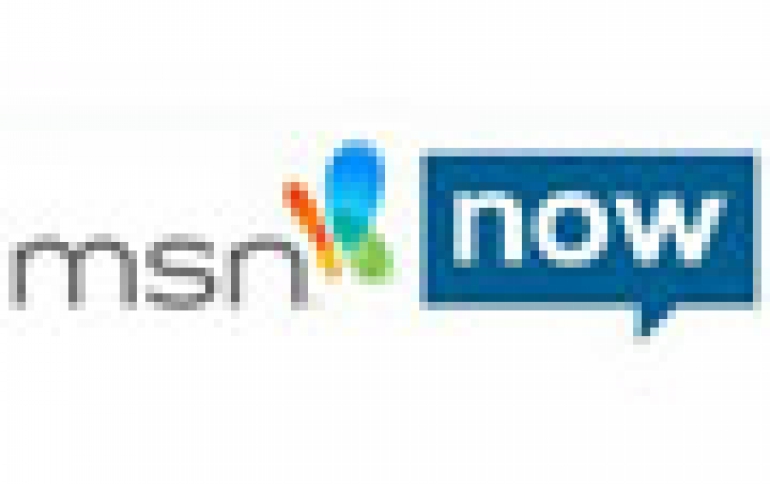 MSN Launches msnNOW