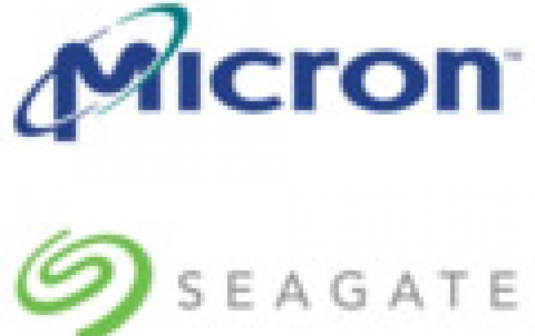 Micron, Seagate Announce Alliance on Solid-state Drives