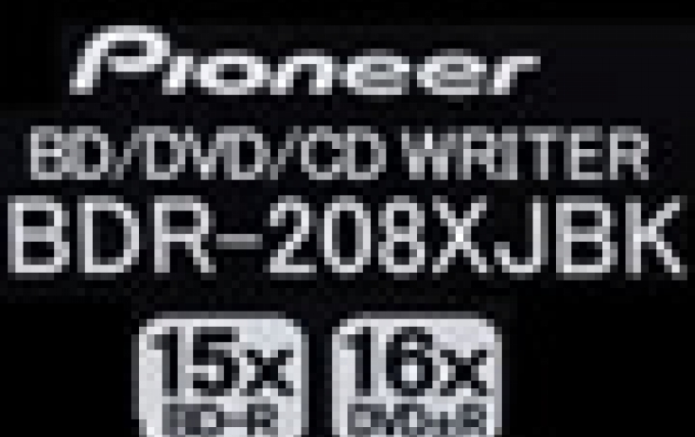 Pioneer BDR-208XJ BDXL Burner Supports 15x BD Recording