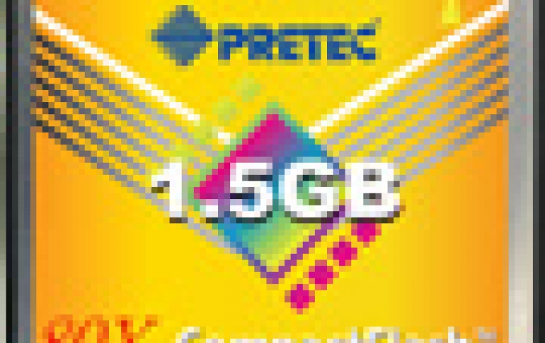 CeBIT: 1.5 GB Memory Card Available from Pretec