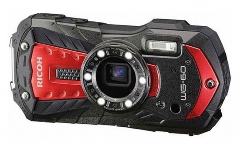 Ricoh WG-60 Rugged Camera Adds FlashAir card Compatibility