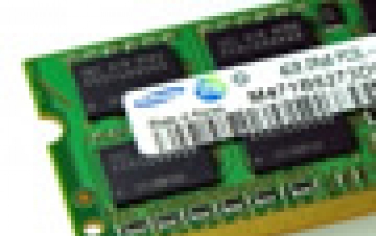 Samsung to Begin Mass Producing 2-Gigabit Green DDR3 Using 30nm Class Technology 
