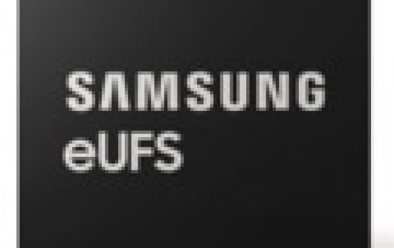 Samsung Begins Production of 256GB Embedded Universal Flash Storage for Autos