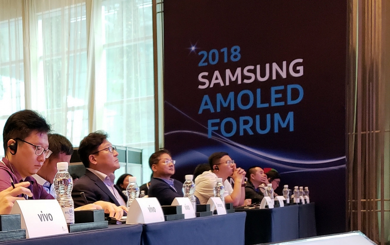 Samsung Display Develops Under Panel Sensor, Fingerprint On Display AMOLEDs