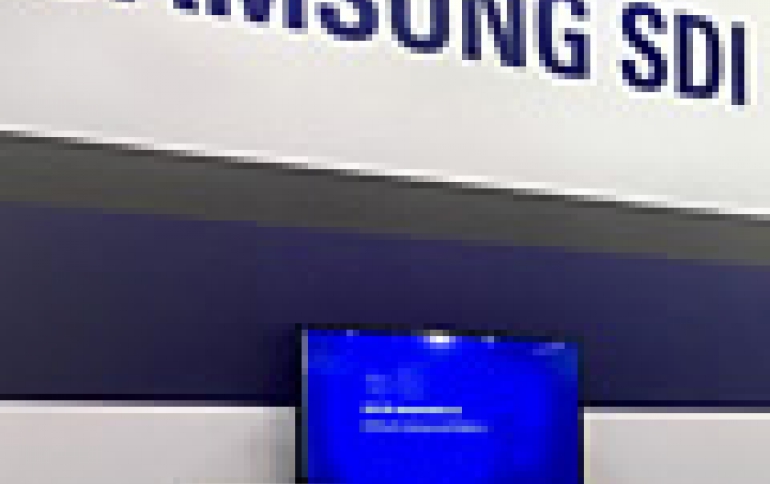 Samsung SDI Showcased Upgraded Lithium-ion Battery Cells at Energy Storage Europe 2018