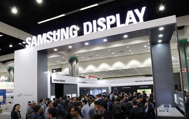 Samsung Display To Increase Output For OLED Mobile Device Panels