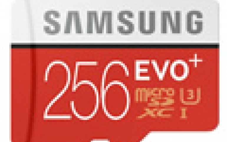 Samsung Intros EVO Plus 256GB MicroSD Card