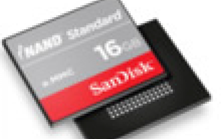 Sandisk Introduces Embedded Flash Drive for Entry-level Mobile Devices