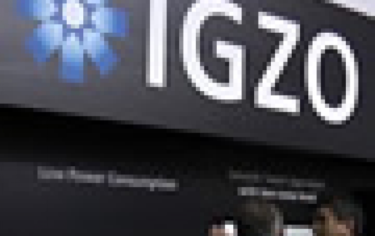 Sharp Says IGZO Panels Gain Customers' Interest