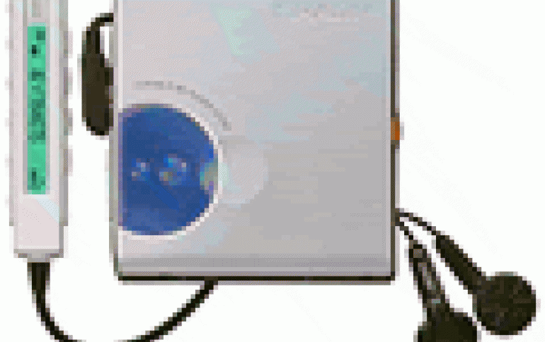 New portable MD player from Sharp