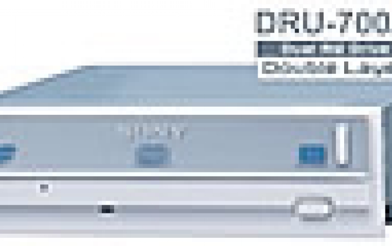 Sony released its dual layer DVD+R drive