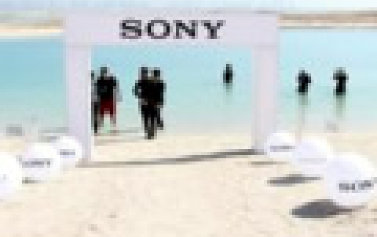 Sony Opens Underwater Store