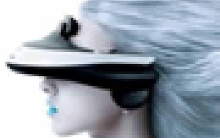 Sony Introduces Head Mounted 3D Display Equipped  OLED Panel