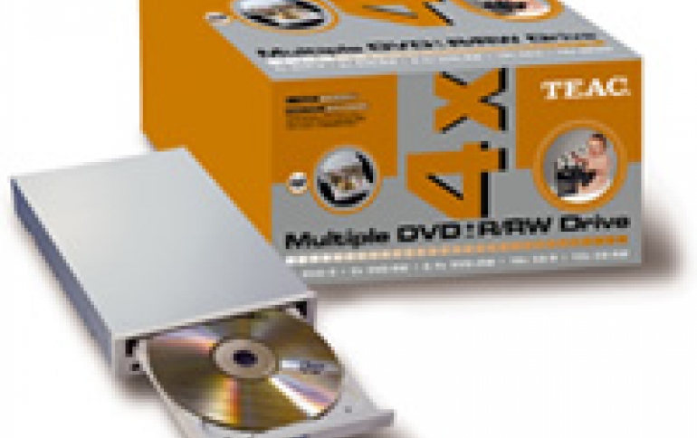Teac announces dual DVD burner