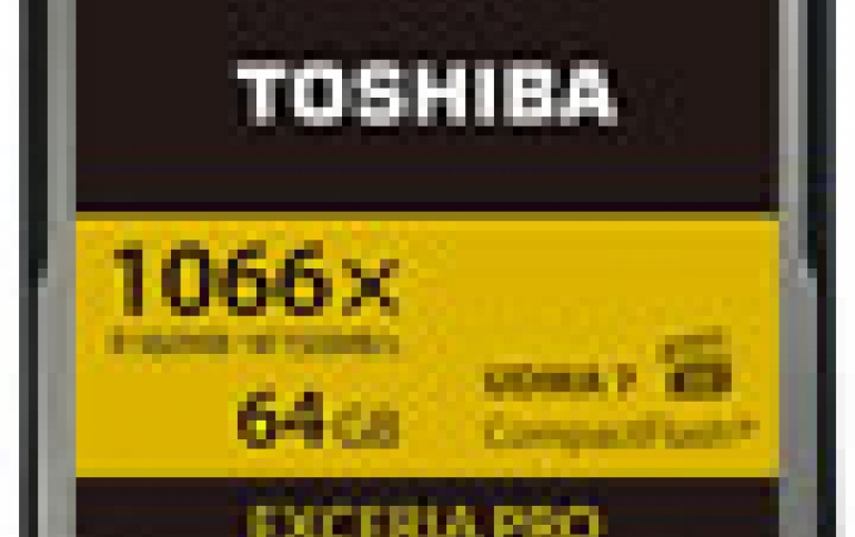 Toshiba to Launch CompactFlash Memory Card for Digital Single Lens Reflex Market