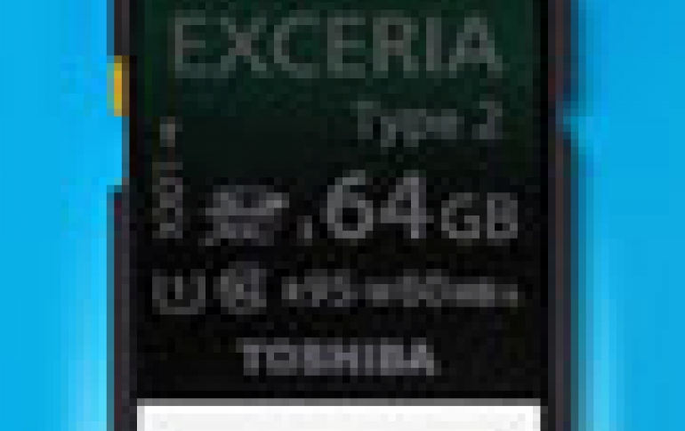 Toshiba to Launch the World-Fastest Class SDHC Memory 
Cards