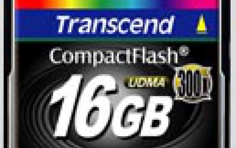 Transcend Reveals Extreme Speed 300X CompactFlash