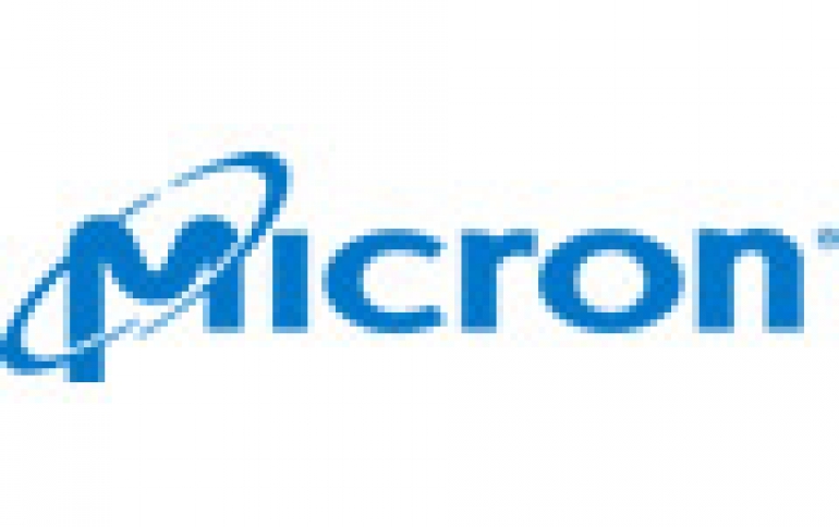 Micron Establishes New Back-end Site DRAM in Taiwan