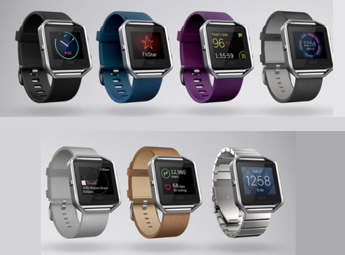new clock faces for fitbit blaze