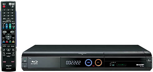 New AQUOS BD + VHS Player-burner From Sharp | CdrInfo.com